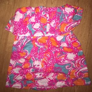 Lilly Pulitzer printed tube top